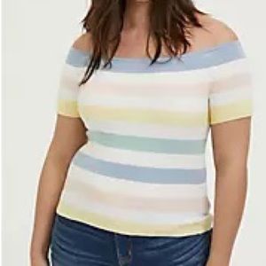 Torrid Off Shoulder Sweater Size 2